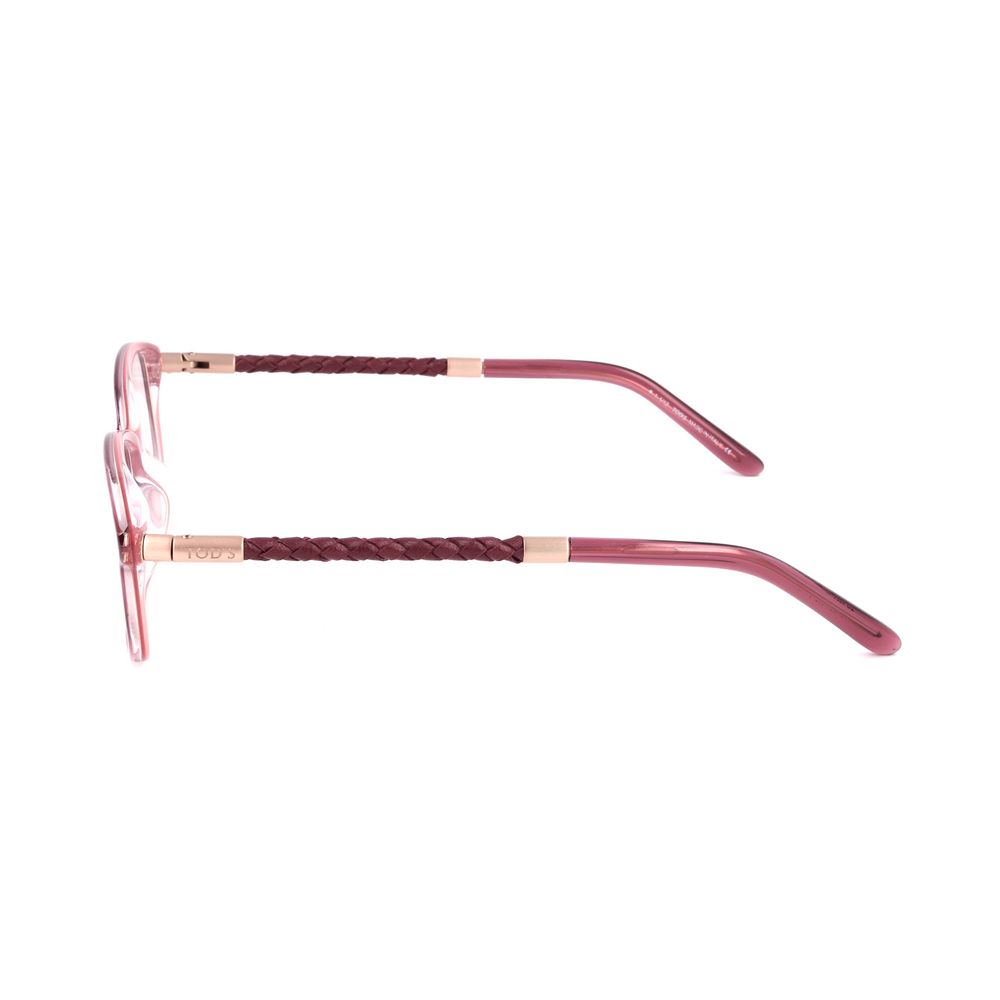 Tod's Brille aus rotem Acetat (Gestell)
