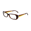 Tod's Brille aus braunem Acetat (Gestell)