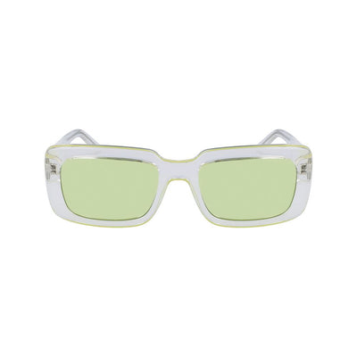 Karl Lagerfeld – Transparente Sonnenbrille mit Spritzguss