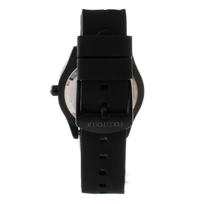 Folli Follie Black Synthetic Sport Watch