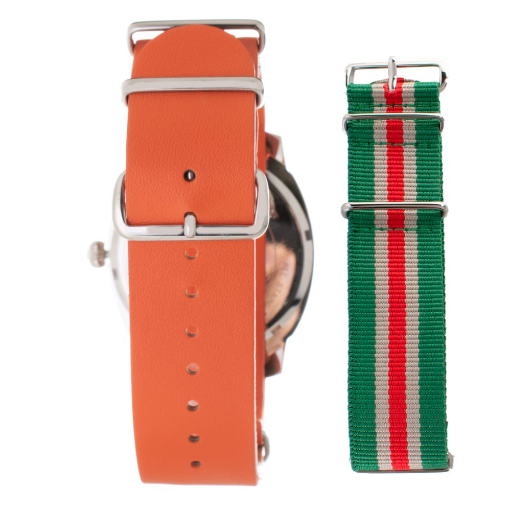 Folli Follie Orange Leder-Dresswatch