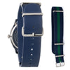 Folli Follie Blue Leather Dress Watch