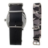 Folli Follie Schwarze Leder-Dresswatch