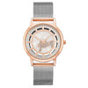 Juicy Couture Silver Stainless Steel Dress Watch
