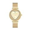 Juicy Couture Gold Stainless Steel Dress Watch