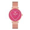Juicy Couture Mehrfarbige Edelstahl-Armbanduhr