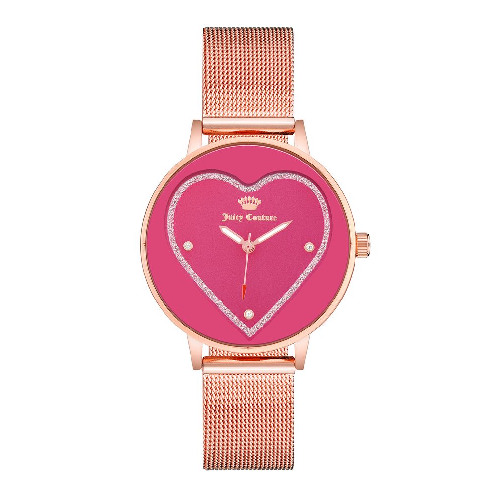 Juicy Couture Mehrfarbige Edelstahl-Armbanduhr