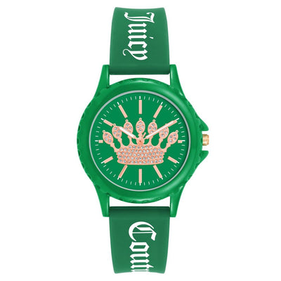 Juicy Couture Grüne Armbanduhr aus Synthetik