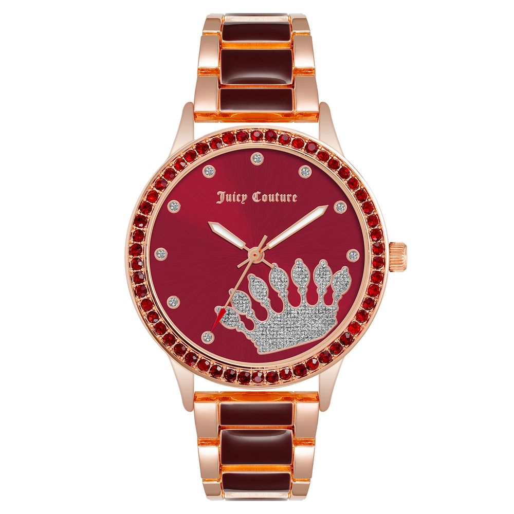 Juicy Couture Mehrfarbige Metall-Dresswatch