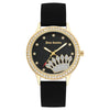 Juicy Couture Schwarze Synthetik-Dresswatch