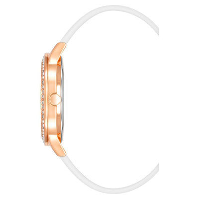 Juicy Couture White Synthetic Dress Watch