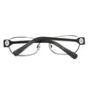 Just Cavalli Black Metal Glasses (Frames)