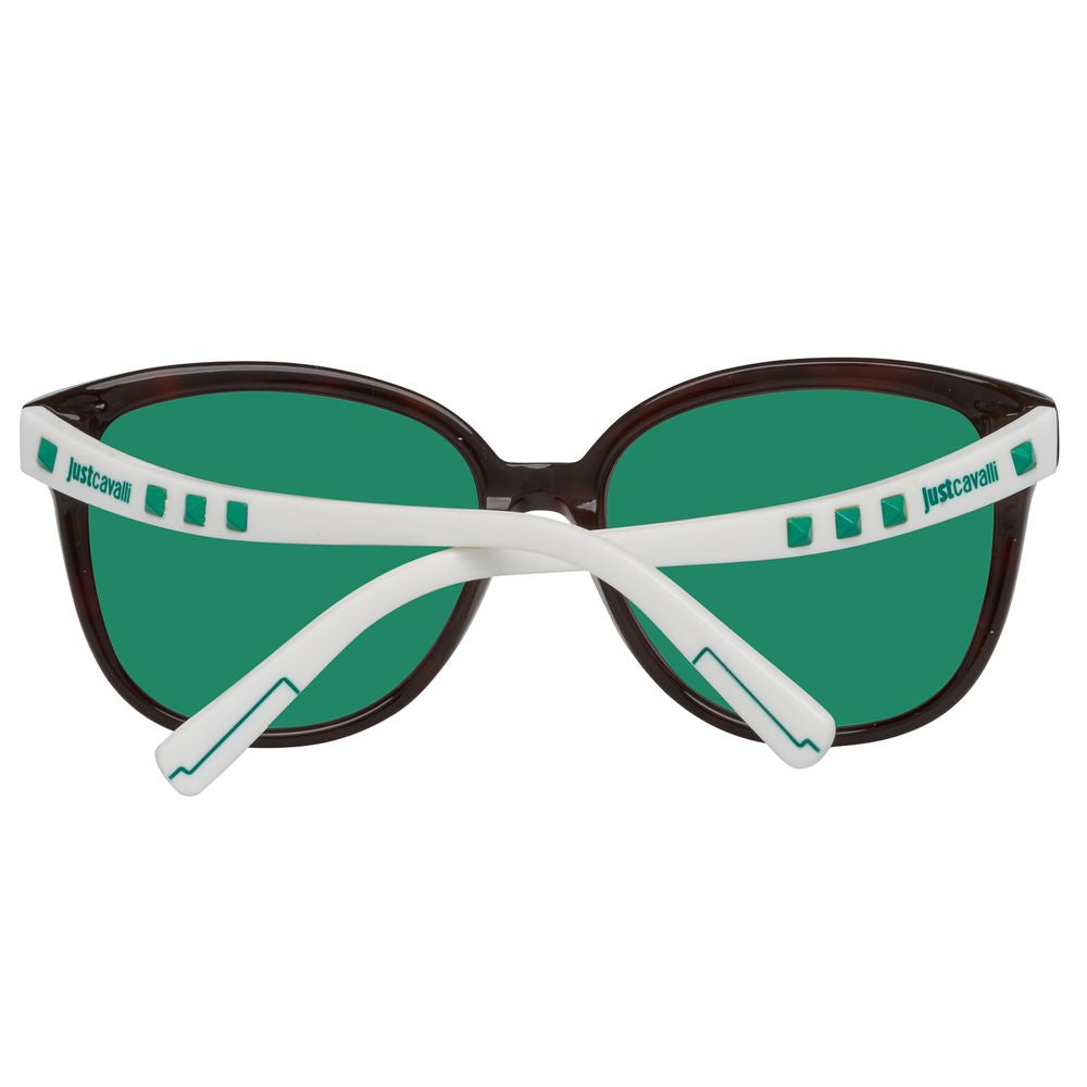 Just Cavalli Sonnenbrille aus braunem Kunststoff