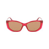 Karl Lagerfeld Red Injected Sunglasses
