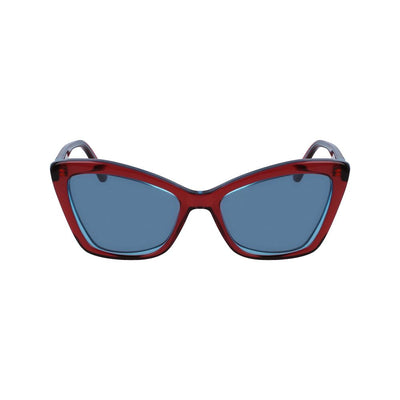 Karl Lagerfeld – Rote Acetat-Sonnenbrille