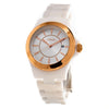 Lorus White Plastic Dress Watch