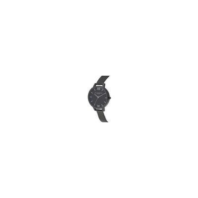 Olivia Burton Black Stainless Steel Dress Watch