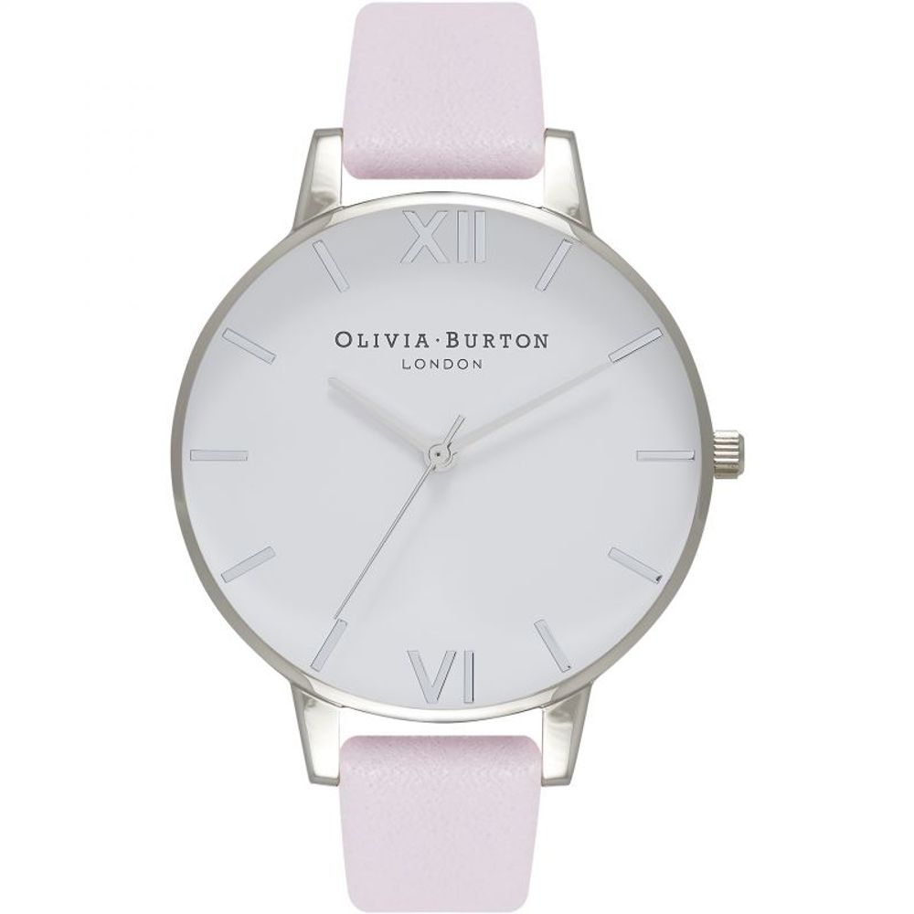 Olivia Burton Mehrfarbige Armbanduhr aus Kunstleder