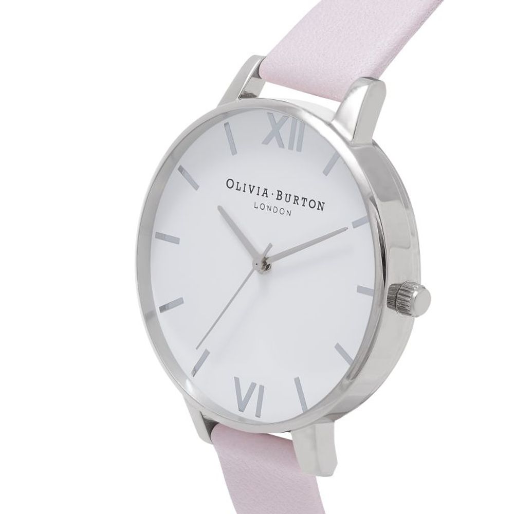 Olivia Burton Mehrfarbige Armbanduhr aus Kunstleder