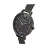 Olivia Burton Black Stainless Steel Dress Watch