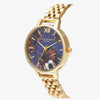 Olivia Burton Gold Stainless Steel Dress Watch
