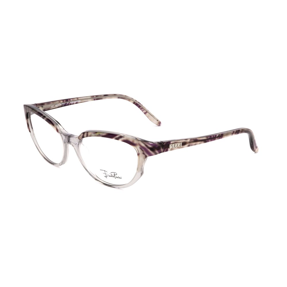 Emilio Pucci Brille aus grauem Kunststoff (Gestell)