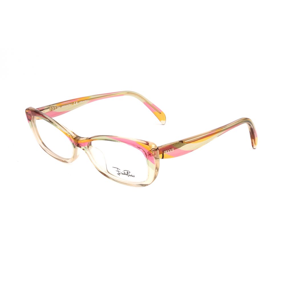 Emilio Pucci Mehrfarbige Kunststoffbrille (Gestell)