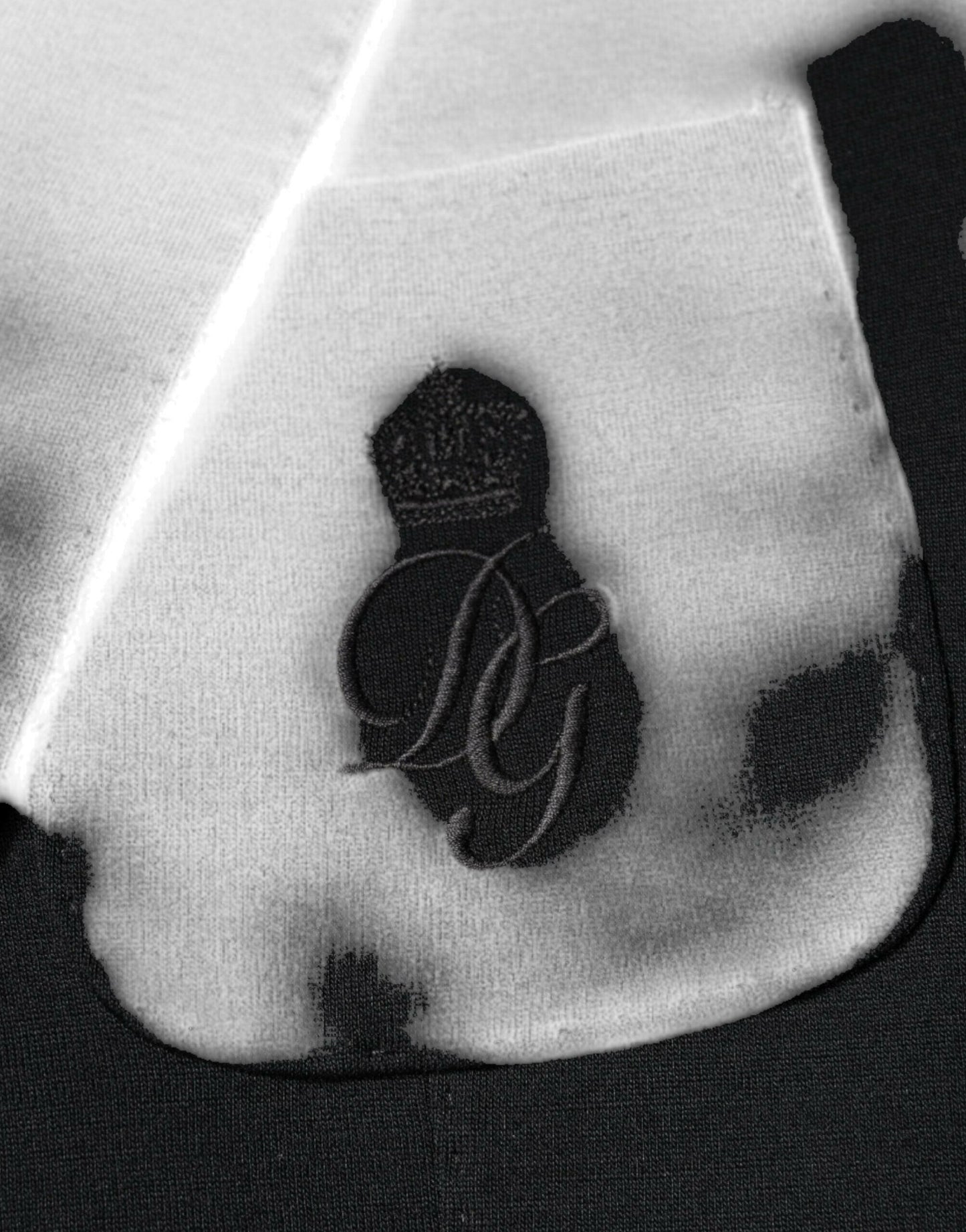 Blazer formel à simple boutonnage en laine noire Dolce &amp; Gabbana