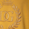Dolce &amp; Gabbana Senf DG Kapuzenpullover Herren Sweatshirt