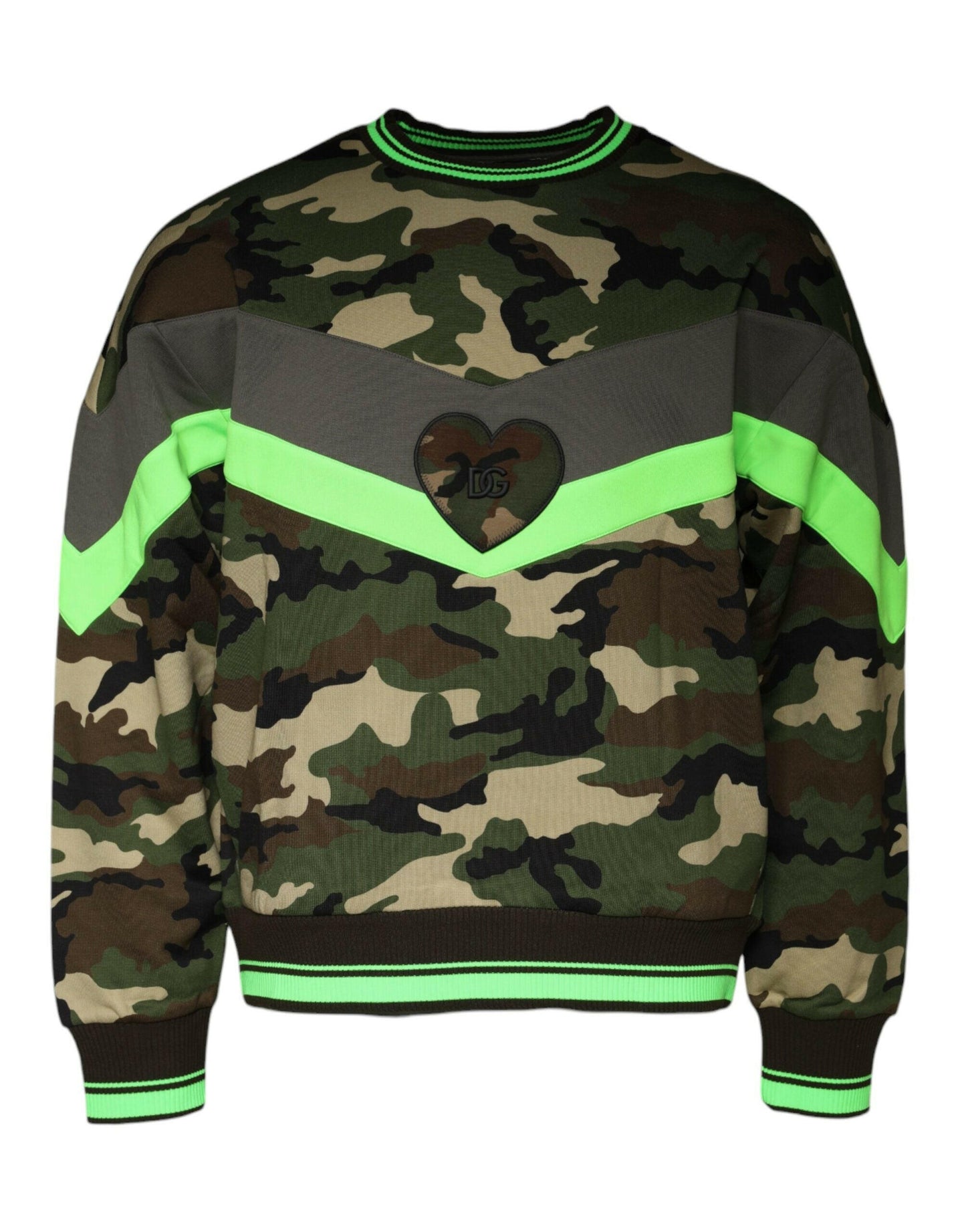 Pull-over camouflage multicolore Dolce &amp; Gabbana