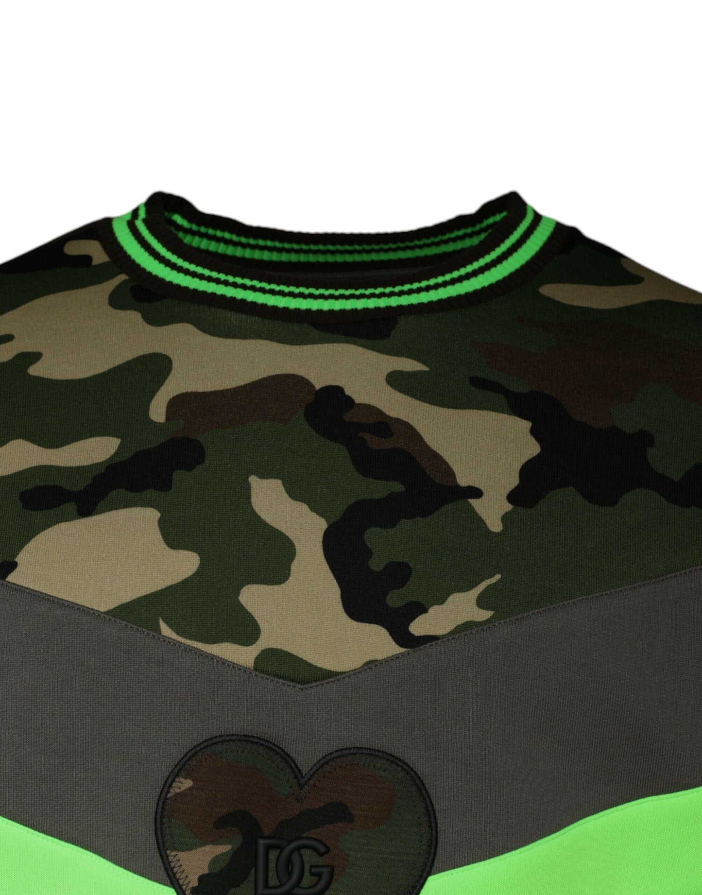 Pull-over camouflage multicolore Dolce &amp; Gabbana