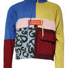 Sweat-shirt patchwork multicolore Dolce &amp; Gabbana pour homme