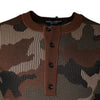Pull camouflage multicolore Dolce &amp; Gabbana pour homme