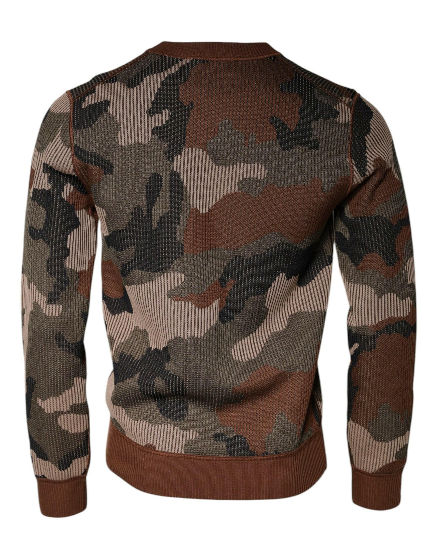 Pull camouflage multicolore Dolce &amp; Gabbana pour homme