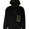 Dolce &amp; Gabbana Schwarzer Camouflage-Kapuzenpullover