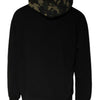 Dolce &amp; Gabbana Schwarzer Camouflage-Kapuzenpullover