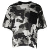 Dolce &amp; Gabbana Mehrfarbiges Camouflage-T-Shirt aus Baumwolle mit Rundhalsausschnitt