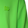 Dolce &amp; Gabbana Grün Logo Kapuzenpullover Herren Sweatshirt Pullover
