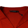 Dolce & Gabbana Orange Cotton Button Down Casual Polo Shirt