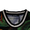 Dolce &amp; Gabbana – Mehrfarbiges, ärmelloses Tank-T-Shirt mit tropischem Muster