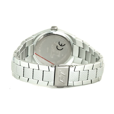 Chronotech Silver Stainless Steel Dress Watch