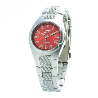 Chronotech Silver Stainless Steel Dress Watch