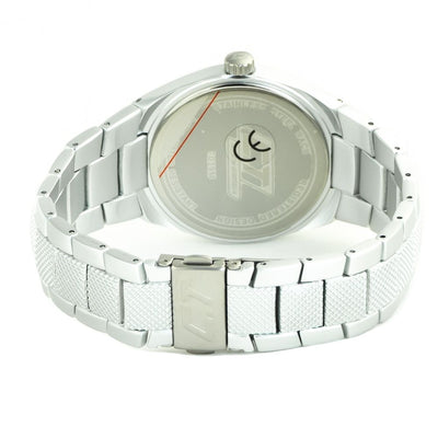 Chronotech Silver Stainless Steel Dress Watch