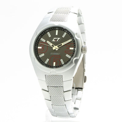 Chronotech Graue Aluminium-Dresswatch