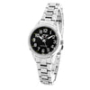 Chronotech Silver Stainless Steel Bracelet Watch