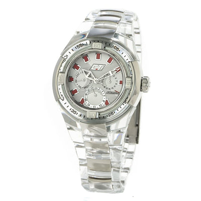 Chronotech Transparent Polycarbonate Dress Watch