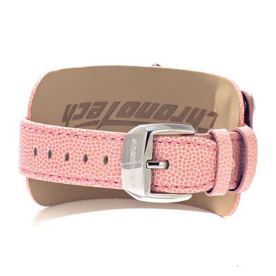 Chronotech Multicolor Leather Dress Watch