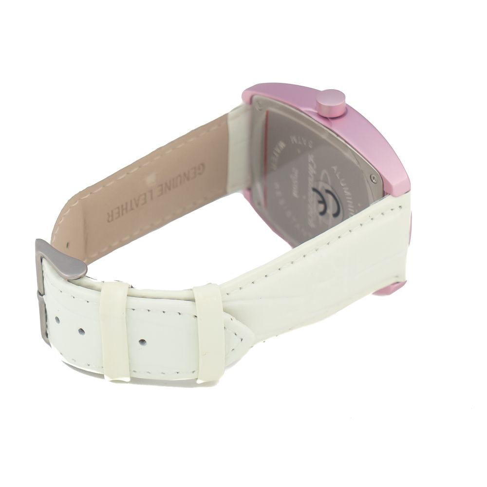 Chronotech Mehrfarbige Leder-Dresswatch