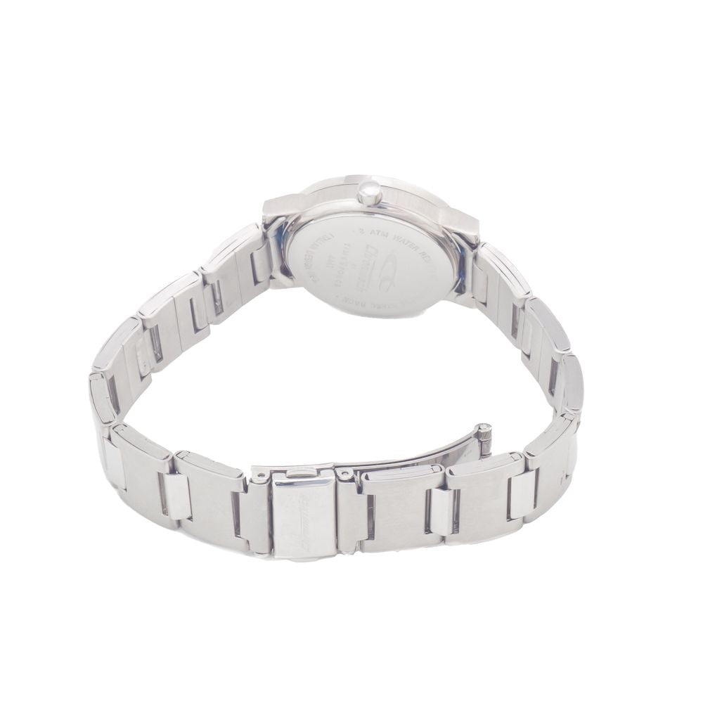 Chronotech Graue Edelstahl-Dresswatch