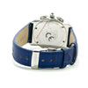 Chronotech Armbanduhr aus blauem Leder
